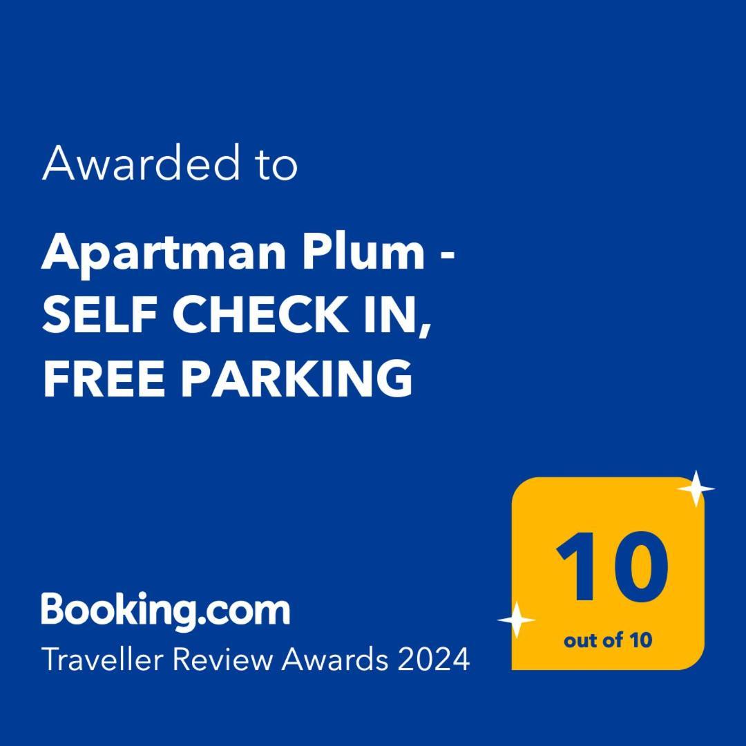 Apartman Plum - Self Check In, Free Parking Осиек Экстерьер фото